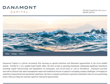 Tablet Screenshot of danamont.com